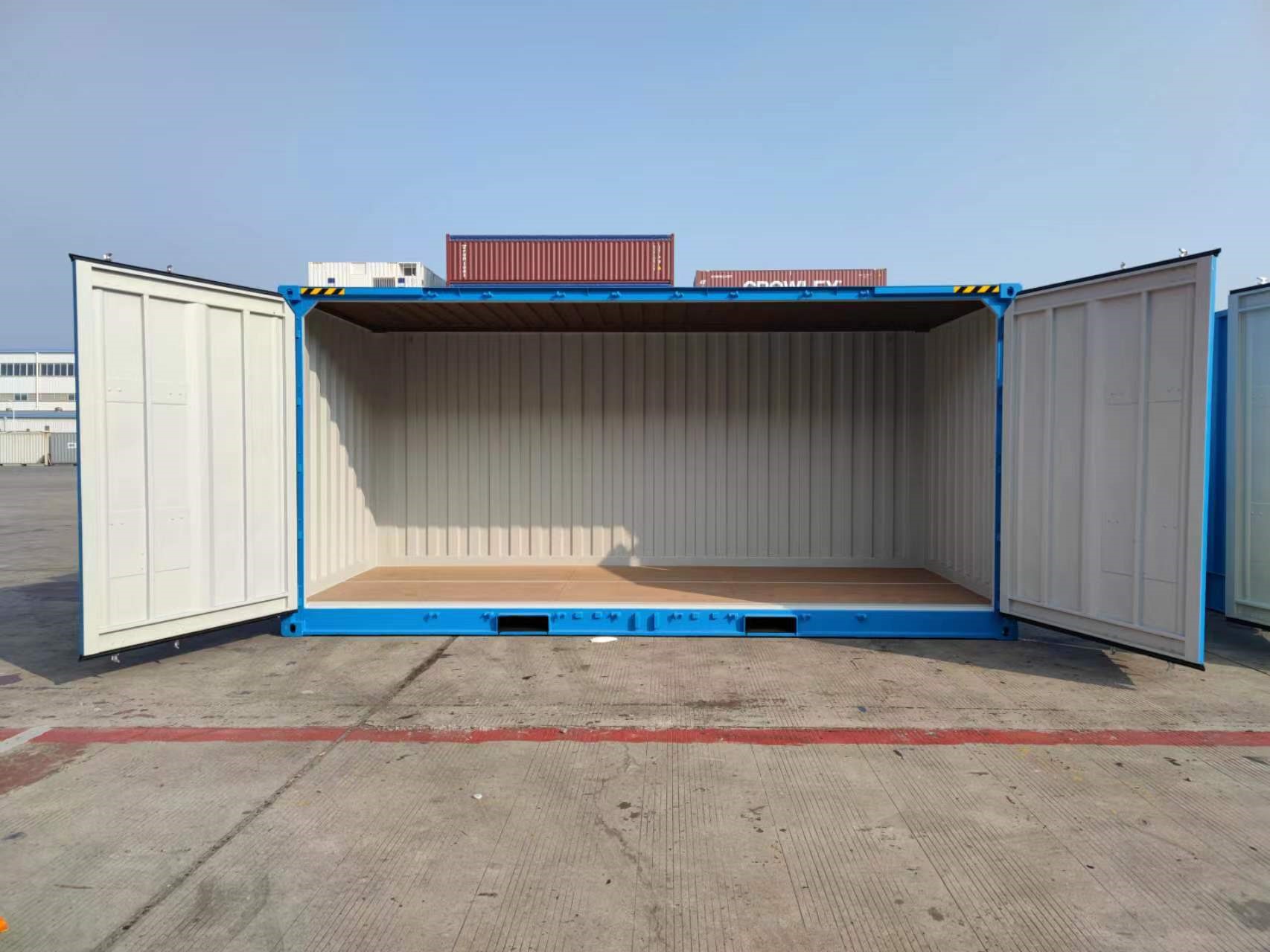 背高片側サイドオープンコンテナ