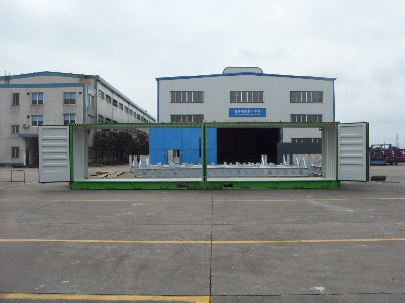 両側開きコンテナ